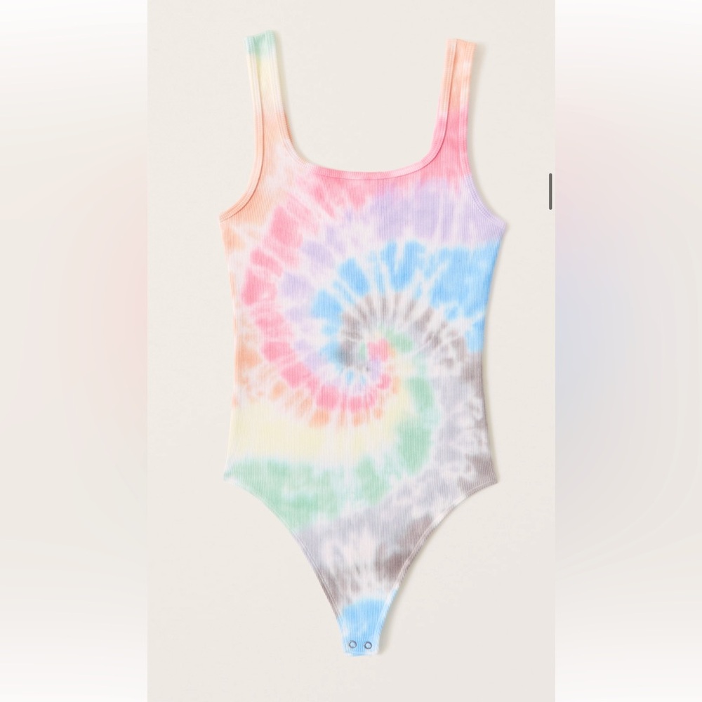Abercrombie & Fitch Tie Dye Bodysuit